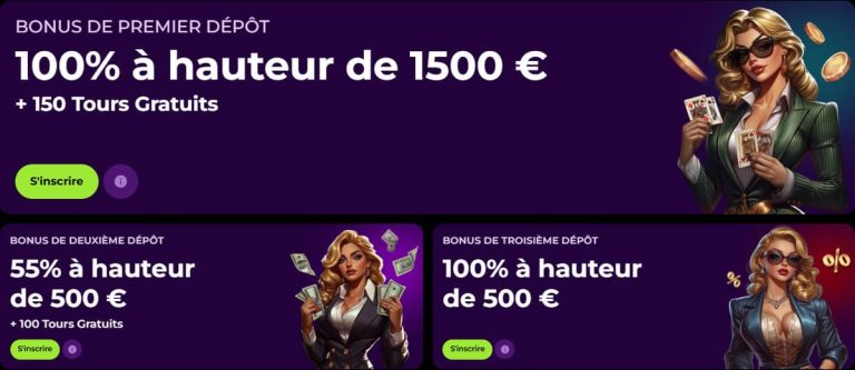SpinMama Casino bonus bienvenue